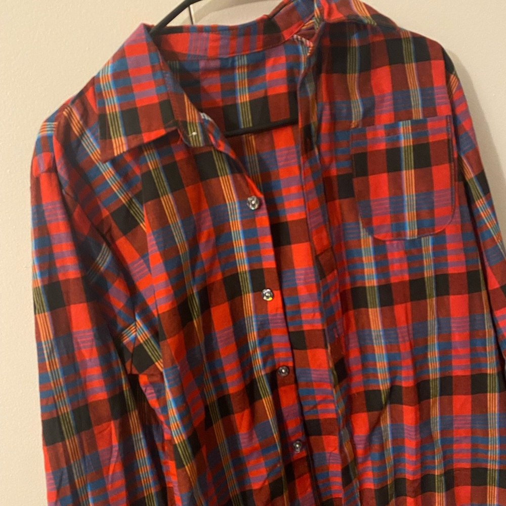 Plaid Button Up